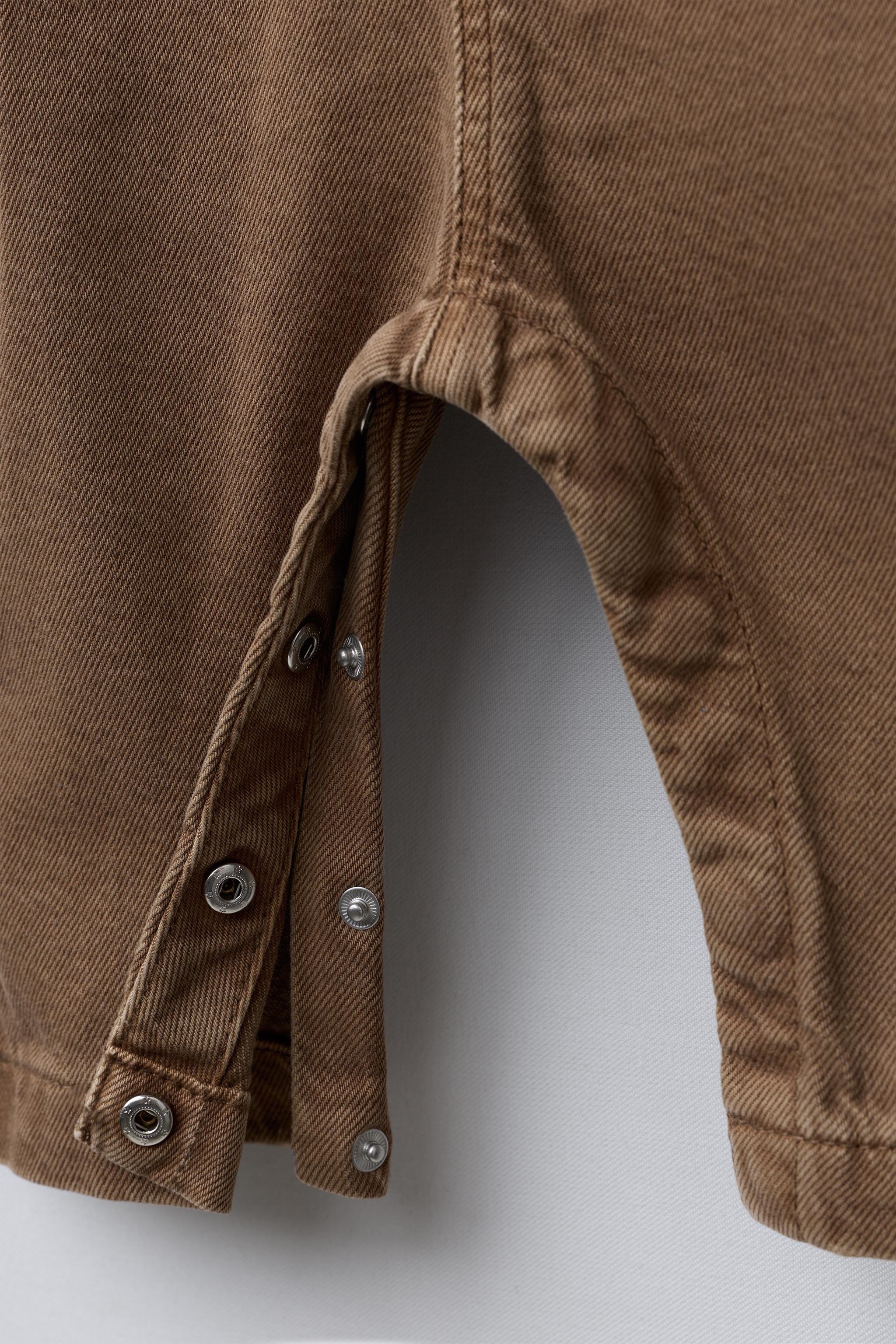 PLAIN TWILL OVERALLS$ 39.90taupe brown | 4441/612/707Add to cartAddOveralls with straight neck an... | Zara Canada