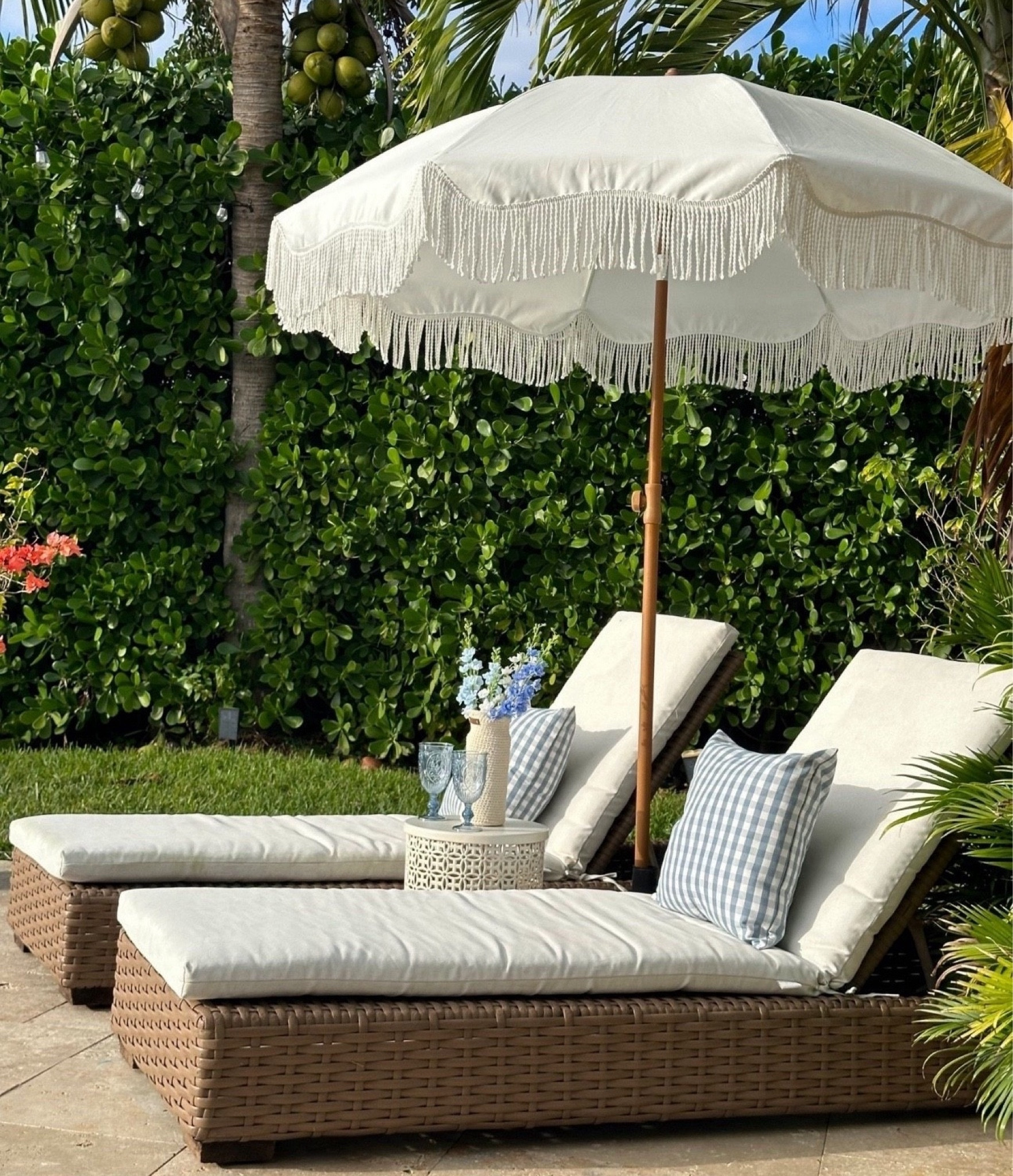 Pool lounge chairs refresh. Cleaned, light sand, clean, two coats of Rustoleum Nutmeg spray paint and then a clear matte spray paint for extra protection. 

Lounge chairs 
Poolside 
Summer 
Amazon home
Walmart
Wayday sale
Wayfair 
Pottery barn 
McGee 
Magnolia 
Coastal cottage 
Beach house 
Travel 
Patio umbrella
Outdoor furniture 
Mother’s Day 


#LTKHome #LTKSaleAlert #LTKSeasonal