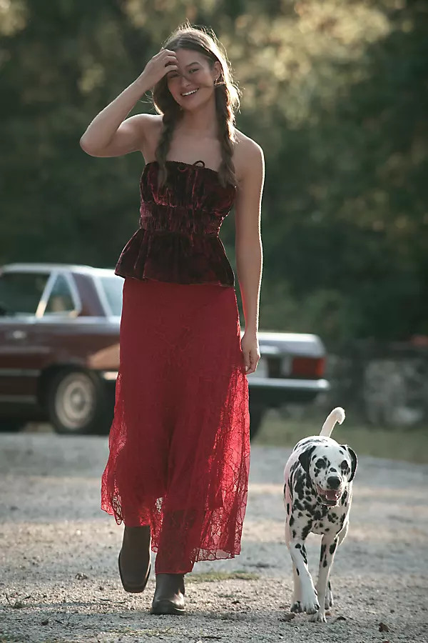 The Somerset Strapless Blouse | Anthropologie (US)