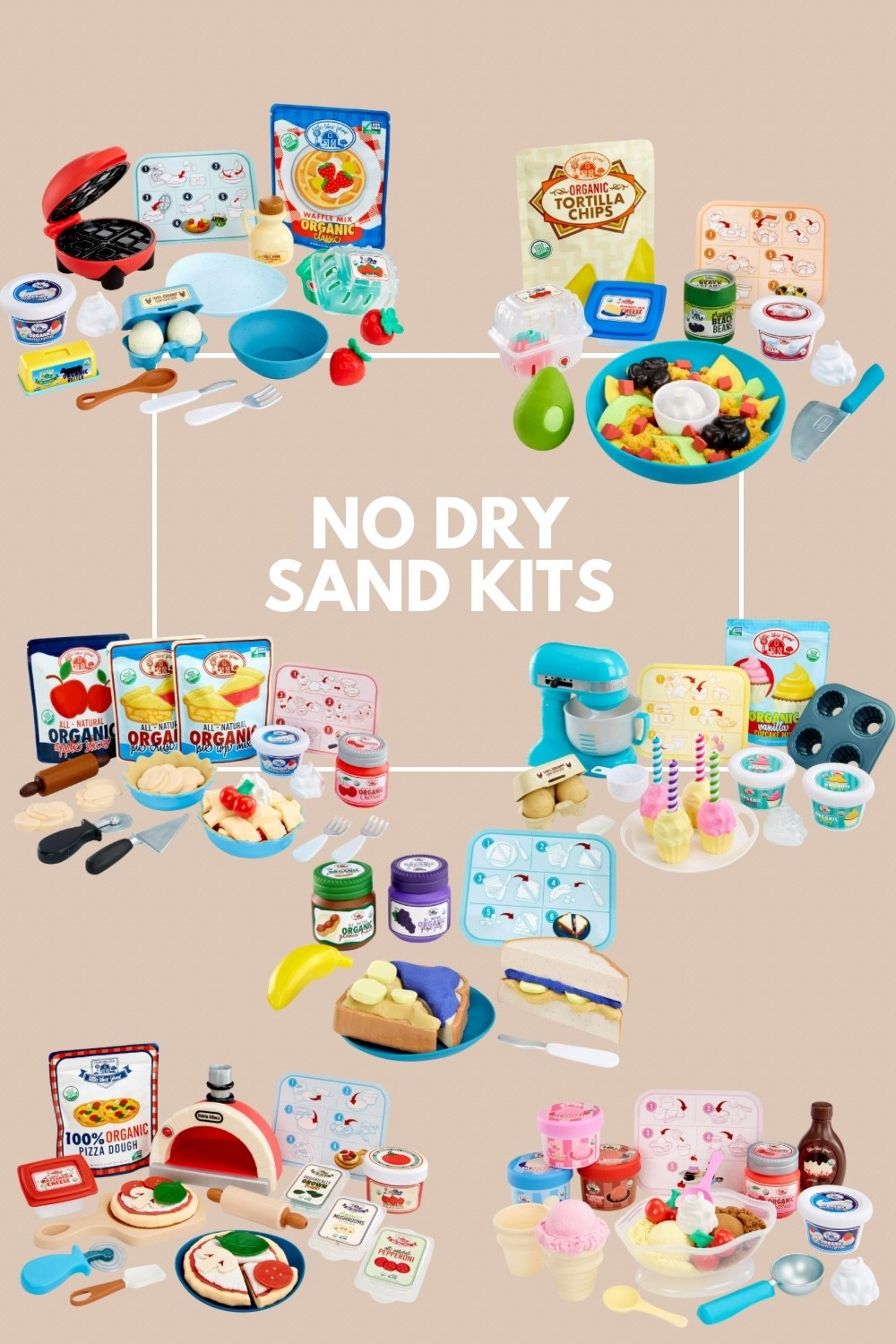 Bring the beach to your kitchen table with the new Little Tikes Creative Chef No Dry Sand Kits! These mess-free kits are perfect for imaginative, hands-on play—no water, cracks, or cleanup required. Kids can "bake" cupcakes, cookies, and more using soft, reusable sand and real working tools. A must-have for sensory play, pretend baking, and screen-free fun.

#toddlertoys #sensoryplayideas #pretendplay #nontoxickids #littlechefs #toddleractivities #kidsgiftideas #nosandmess #littletikes #creativeplay



#LTKSaleAlert #LTKKids #LTKFamily