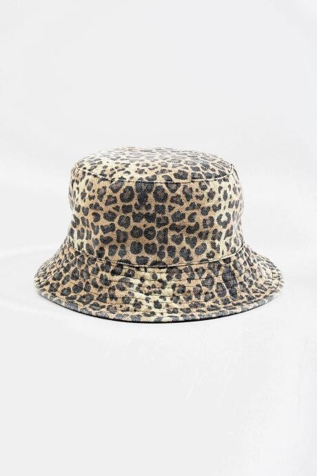 Prita Leopard Reversible Bucket Hat - Leopard | Francesca’s Collections