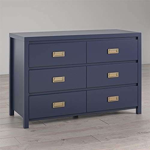 Little Seeds Monarch Hill Haven 6 Drawer Navy Kids Dresser | Amazon (US)
