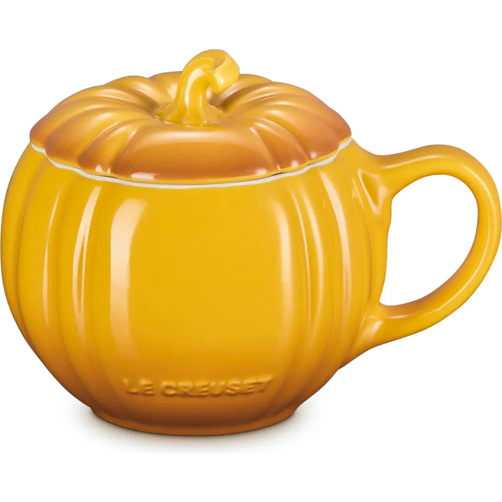 Le Creuset Pumpkin Stoneware Mug in Nectar at Nordstrom | Nordstrom