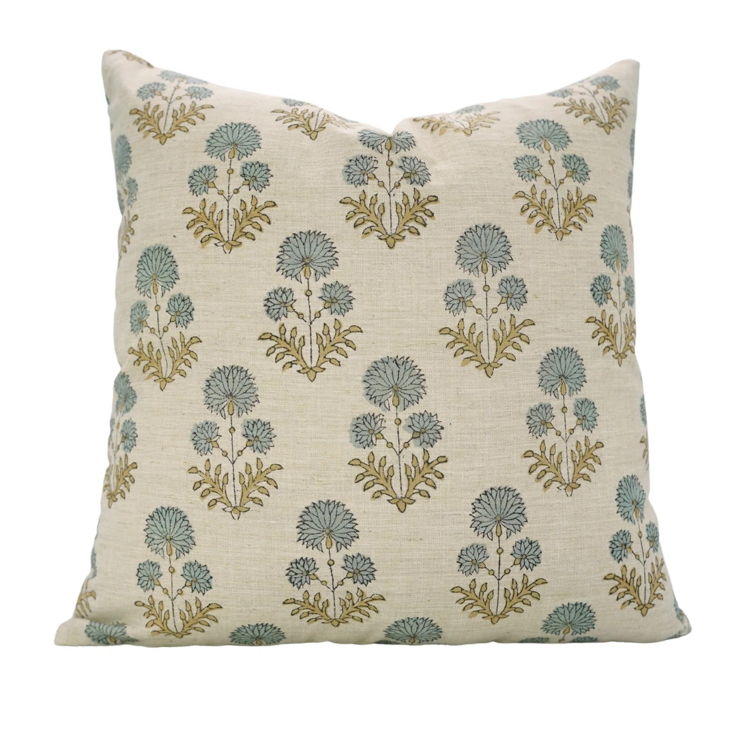 Fabdivine Floral Unique Block Print design Pillow Cover- Rishi | Wayfair North America