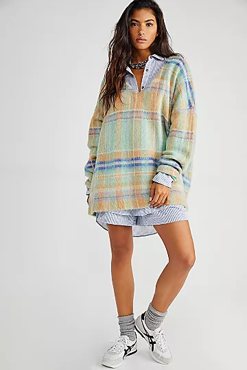 Primrose Plaid Tunic | Free People (Global - UK&FR Excluded)
