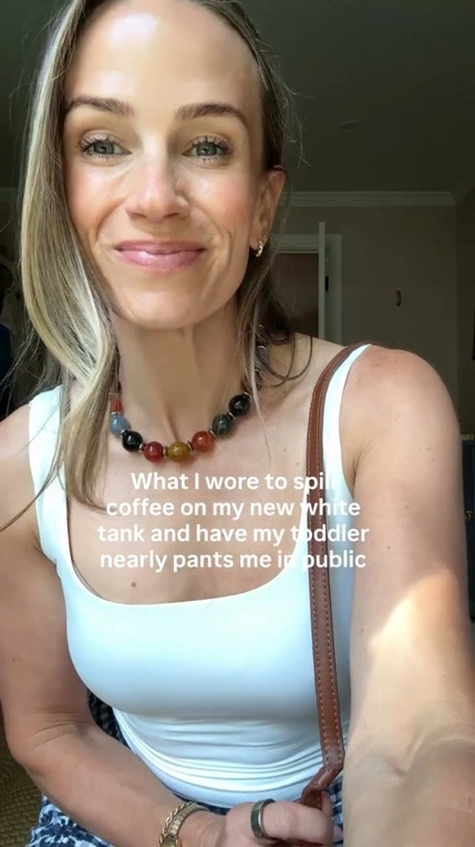 Gotta work on my reflexes apparently. 

Wearing a size small in the @Splendid shorts.

#LTKmomlife #LTKSeasonal #LTKPetite