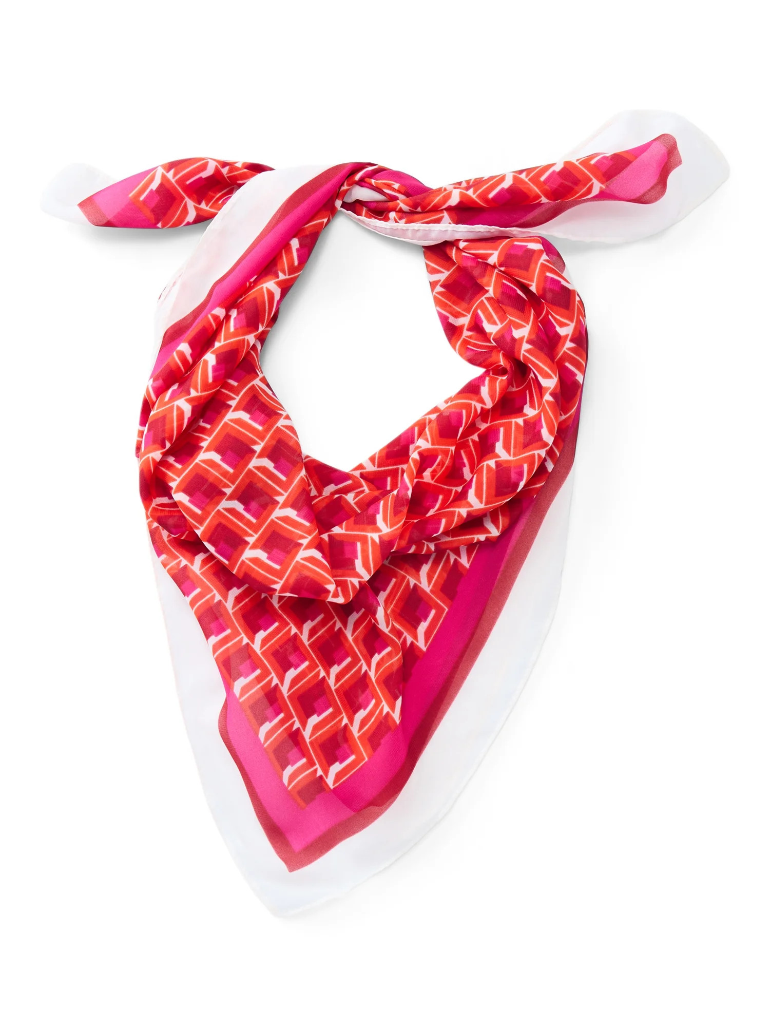 Time and Tru Women's Geometric Print Scarf | Walmart (US)