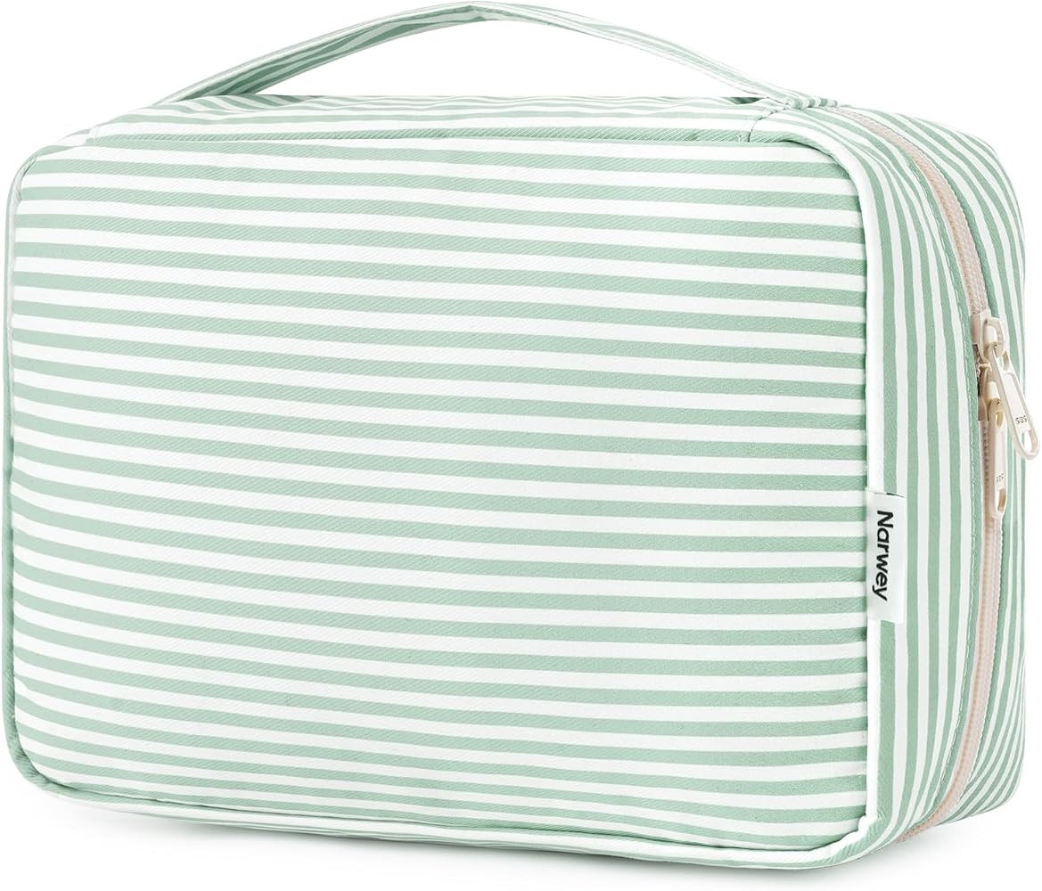 Narwey Travel Hanging Toiletry Wash Bag Toiletry Bags for Women Toiletries Bag Washbag Makeup Cos... | Amazon (UK)