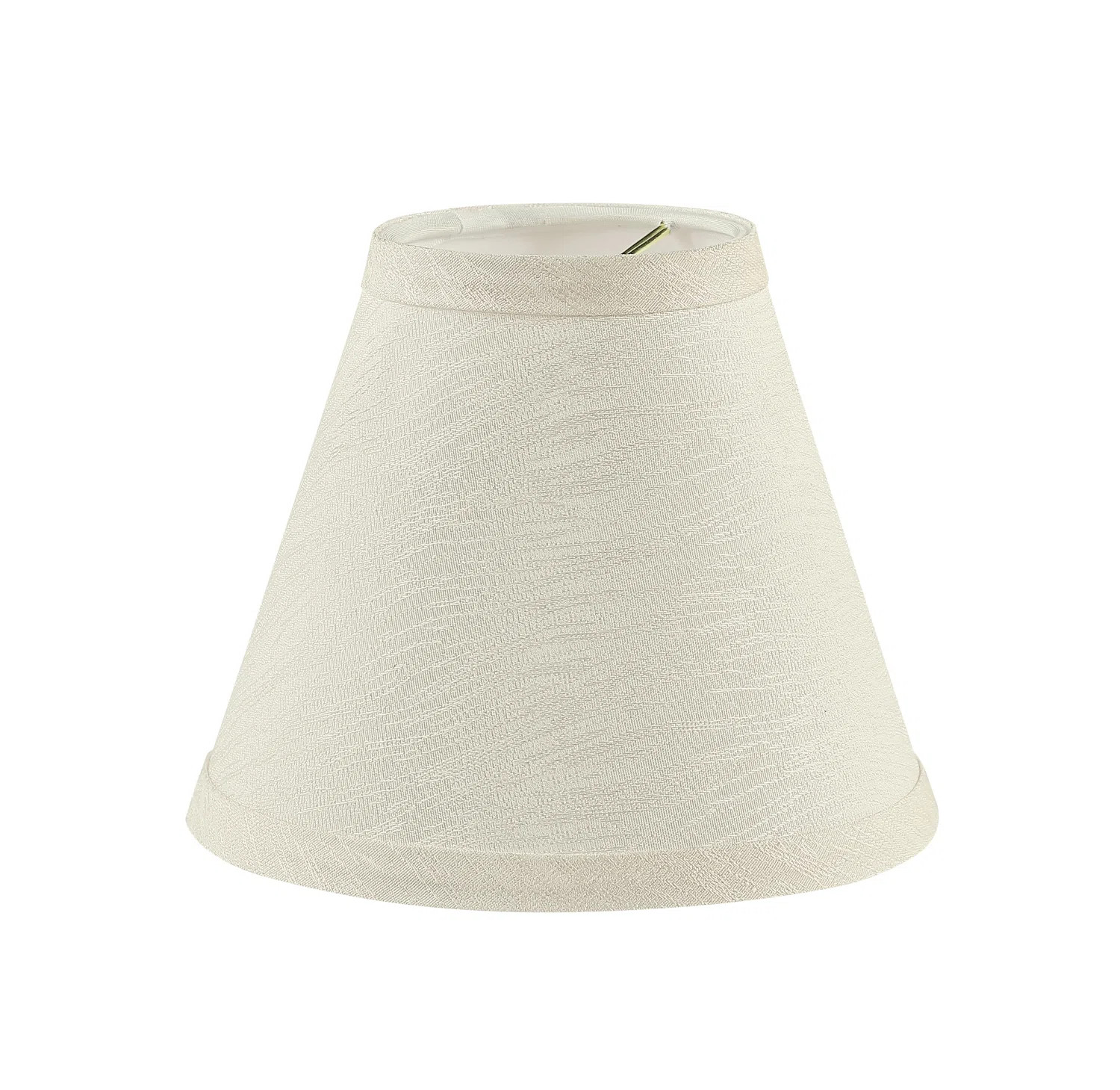 5" H x 6" W Linen Empire Candelabra Shade ( Clip on ) | Wayfair North America
