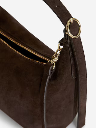Suede Bag – Dark Brown – Women – ARKET GB | Arket UK