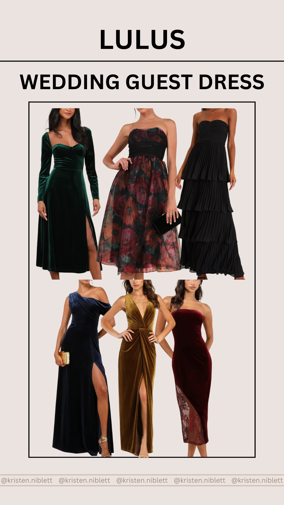 Lulu's wedding guest dresses for winter! Love the budget friendly wedding guest dresses and they would perfect for new years and holiday parties too!  

 #LTKHoliday #LTKSeasonal #LTKStyleTip