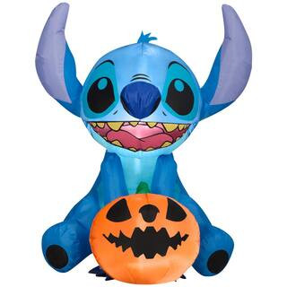 3.5 ft. H x 1 ft. 28 in. W x 2 ft. 69 in L Halloween Airblown Inflatable-Patrick in Pirate Costum... | The Home Depot