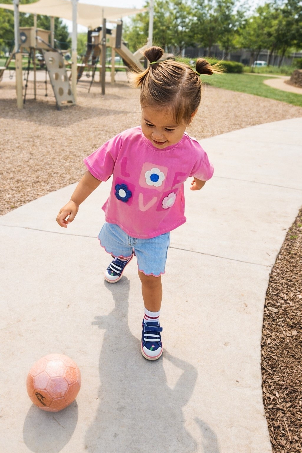 Outfit & shoes runs TTS
Toddler girl fashion
Toddler girl outfit
Toddler girl jean shorts
Denim shorts
Zara style
Toddler girl sneakers
Toddler girl back to school outfit

#LTKmomlife #LTKKids #LTKootd