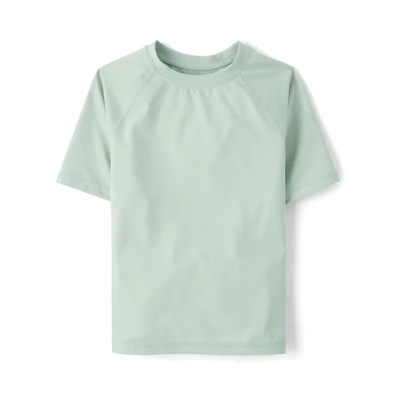 The Children's Place Boys Crewneck Short Sleeve Rashguard Top, Sizes XS-XXL | Walmart (US)