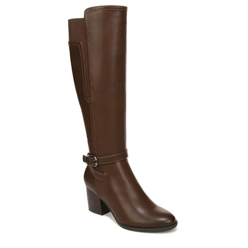 Naturalizer SOUL Womens Uptown Knee High Boot Dark Brown Smooth 11 M | Amazon (US)
