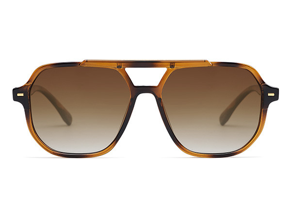 SOJOS Retro Aviator Sunglasses for Women Men,Trendy Rectangle Womens Mens Shades Sun Glasses SJ22... | Amazon (US)