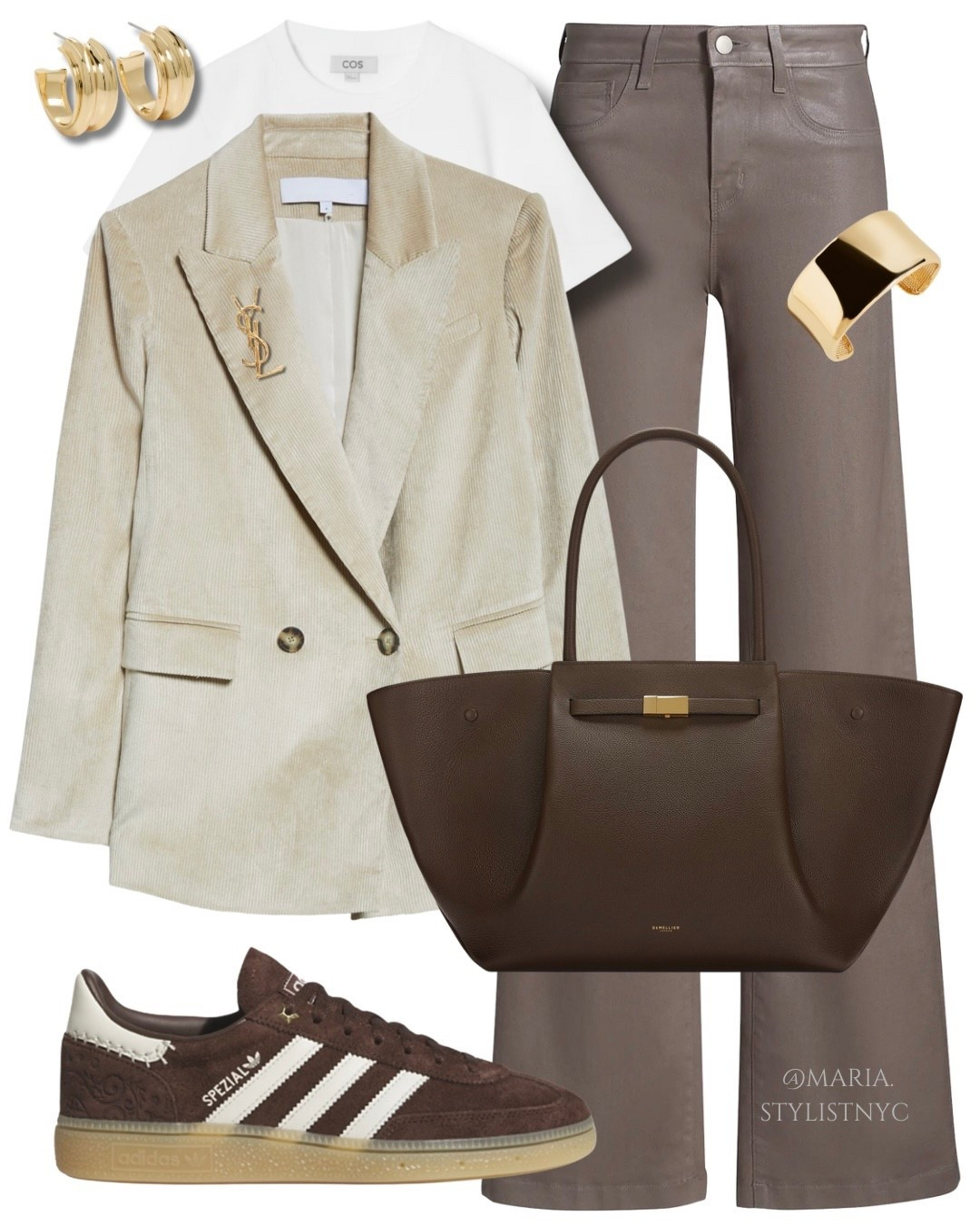 Taupe Jeans + Brown Tote + Sneakers 👟 

#LTKSeasonal #LTKStyleTip #LTKWorkwear