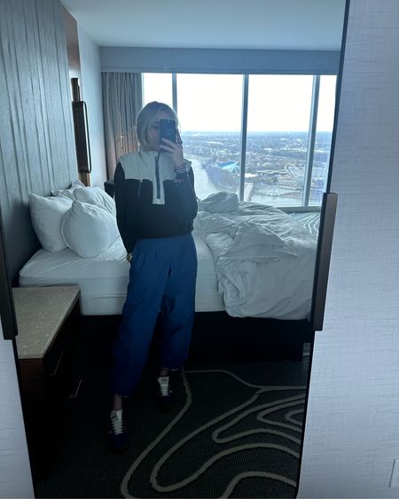 competition fit in Indianapolis 🥶💙

#LTKtravel