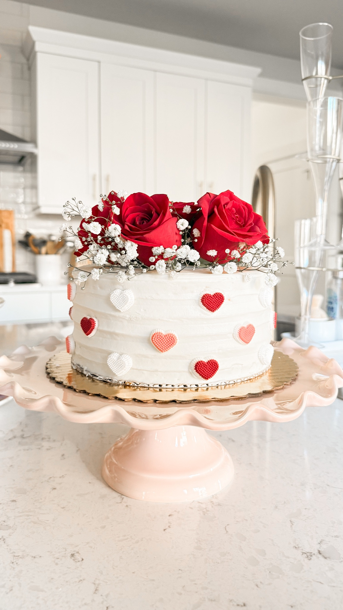 Customizing Whole Foods berry chantilly cake with heart shape icing and roses. Valentines galentines cake

#LTKParties #LTKSeasonal #LTKMostLoved