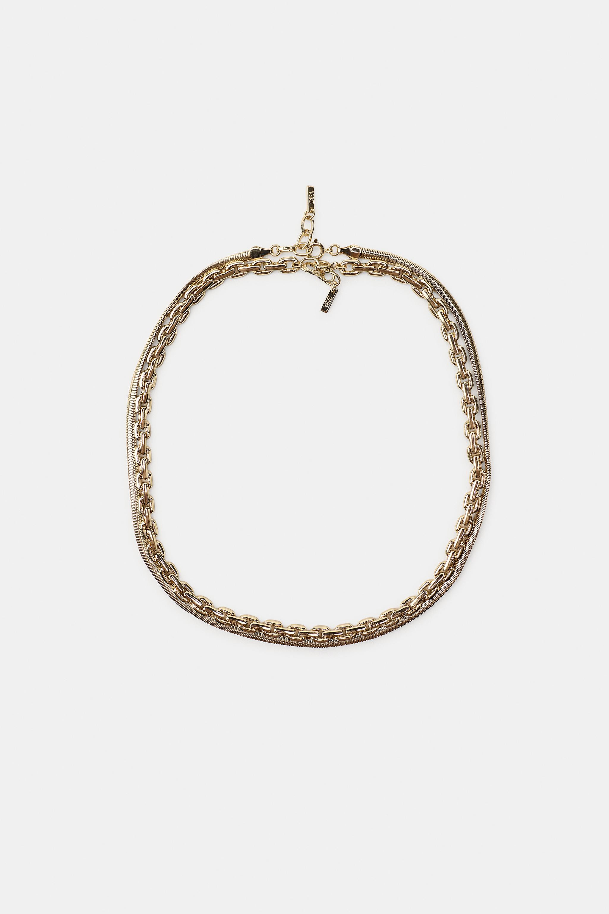 2-PACK MESH CHAIN NECKLACES | Zara Canada