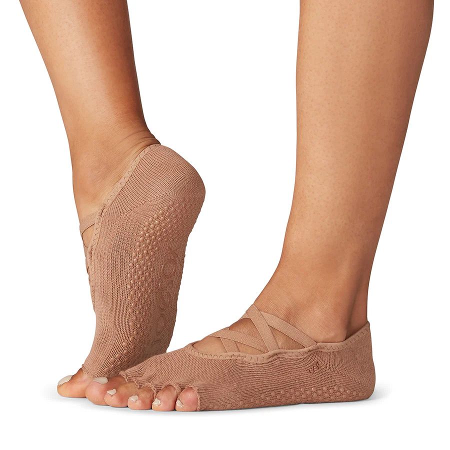 Half Toe Elle Grip Socks | Tavi