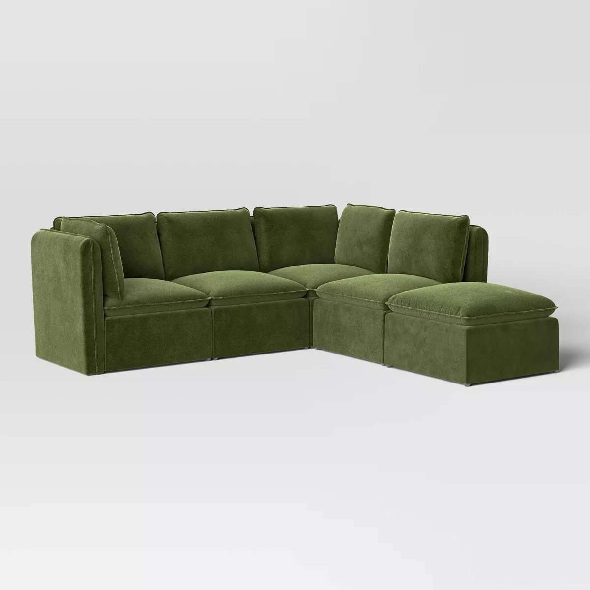 5pc Haven French Seam Modular Sectional - Threshold™ | Target