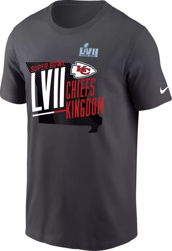 Nike Super Bowl LVII Bound Kansas City Chiefs 'Chiefs Kingdom' T-Shirt | Dick's Sporting Goods