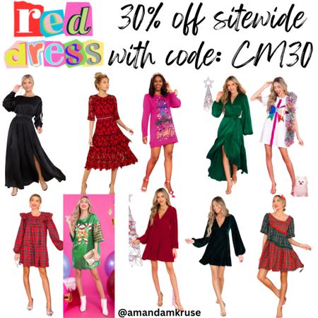 Red Dress 30% off sitewide with code: CM30. 

Cyber Monday deals, holiday outfits, holiday party, Christmas party, Christmas dress, holiday dress, party dress

#LTKHoliday #LTKfindsunder100 #LTKCyberWeek
