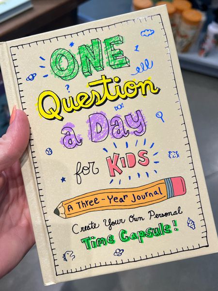 A one question a day kids journal that’s like a personal Time Capsule.

Kids books | kids journals | journaling | gifts for kids | kids gifts | gifts for tweens 

#kidsbooks #kids #kidsgifts #kidsjournal #giftsforkids #kidsholidaygifts #backtoschool

#LTKkids #LTKunder50 #LTKBacktoSchool