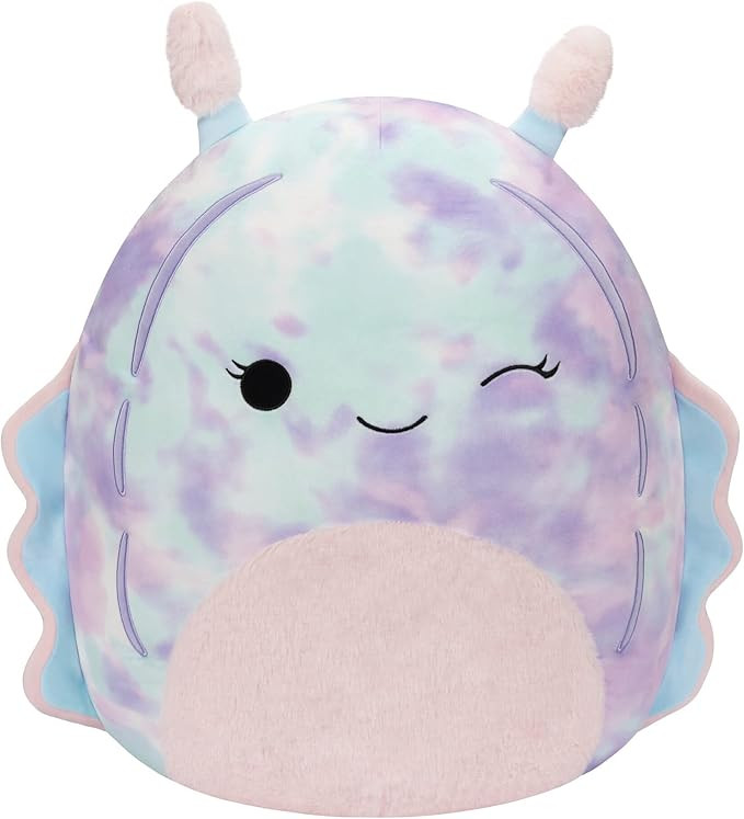 Squishmallows 14-Inch Dottie Pink and Blue Tie-Dye Sea Slug - Large Ultrasoft Official Kelly Toy ... | Amazon (US)