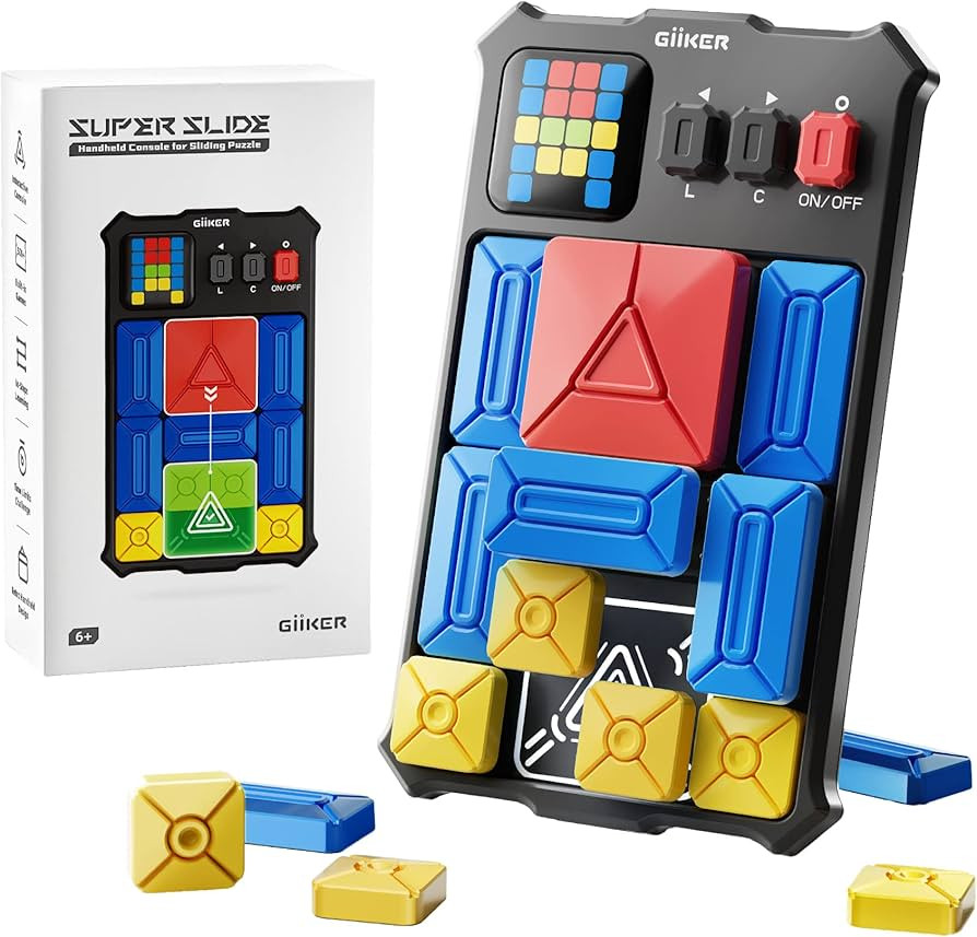 GiiKER Super Slide Puzzle Games, Original 500+ Challenges Brain Teaser Puzzle, Toys for Kids Teen... | Amazon (US)