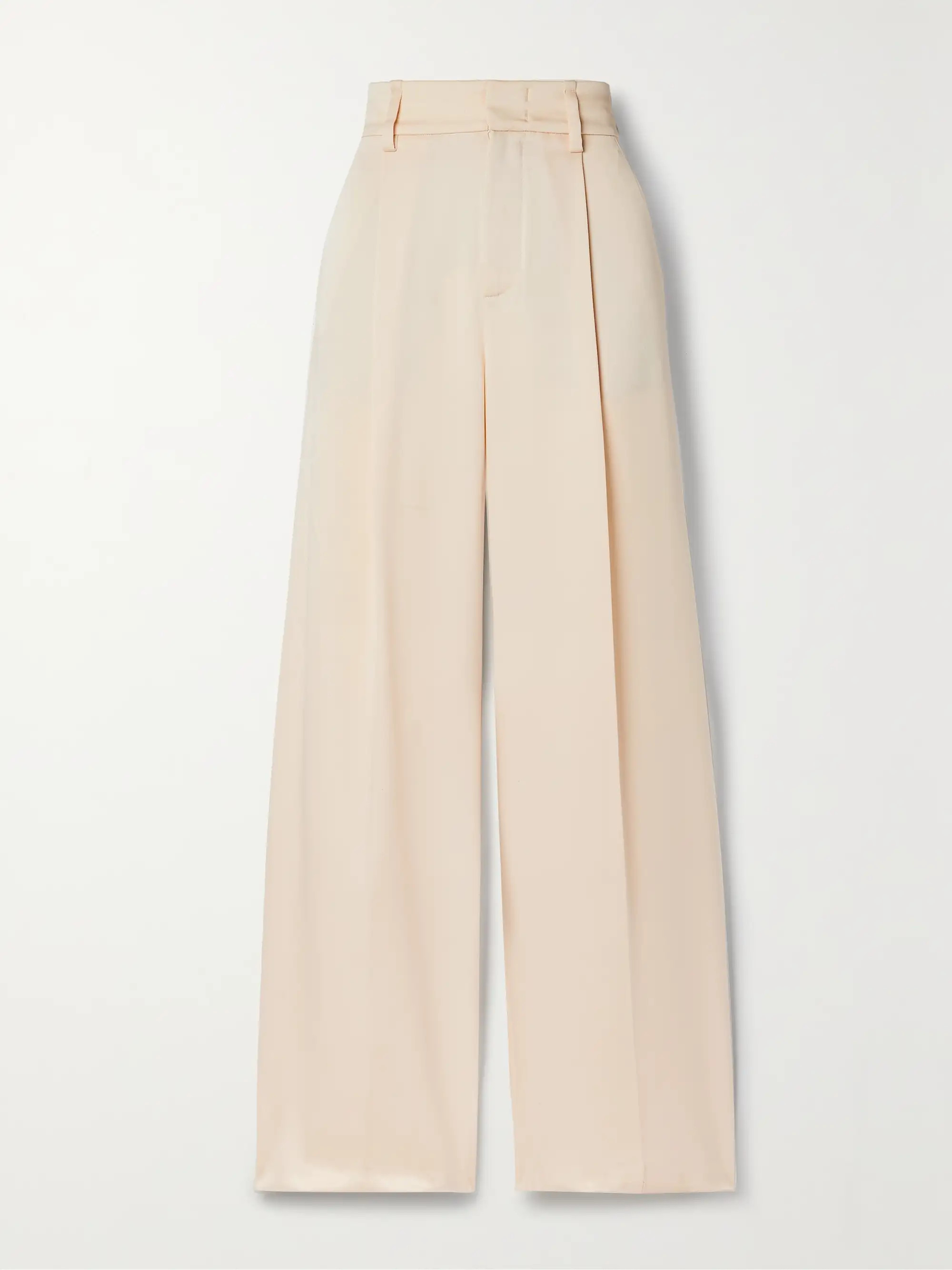 Twill wide-leg pants | NET-A-PORTER (US)