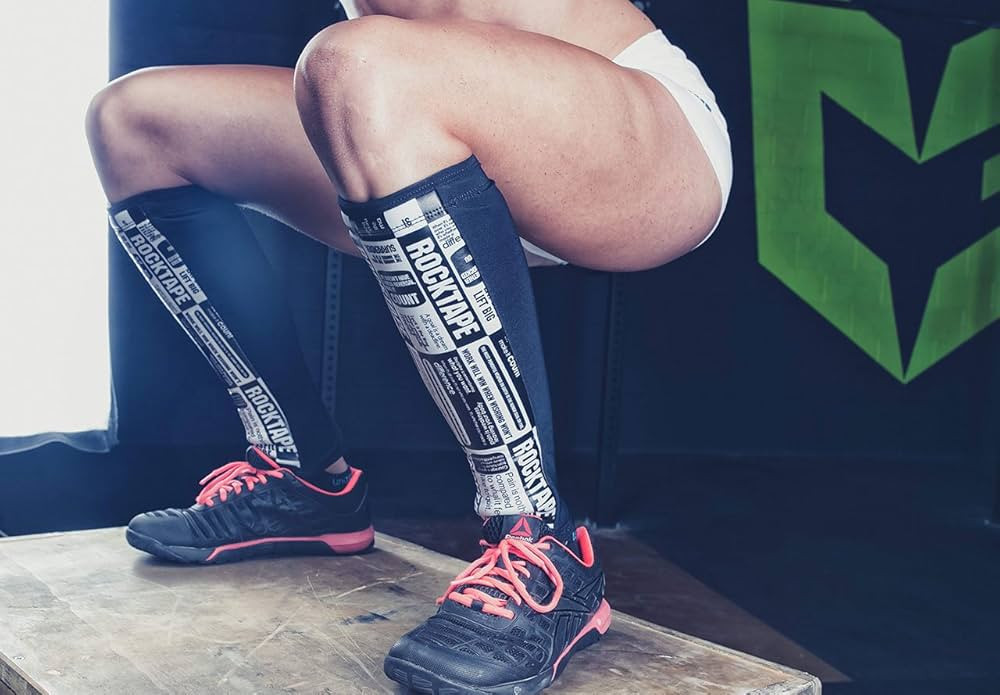 Rocktape Rock Guards, Leg Compression Sleeves for Working Out and Injury Prevention, Protection S... | Amazon (US)