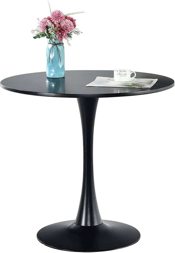 Kitchen Table Round Dining Room Table Set for 2/4 Indoor Small Space Saving Table Marble Style MD... | Amazon (US)