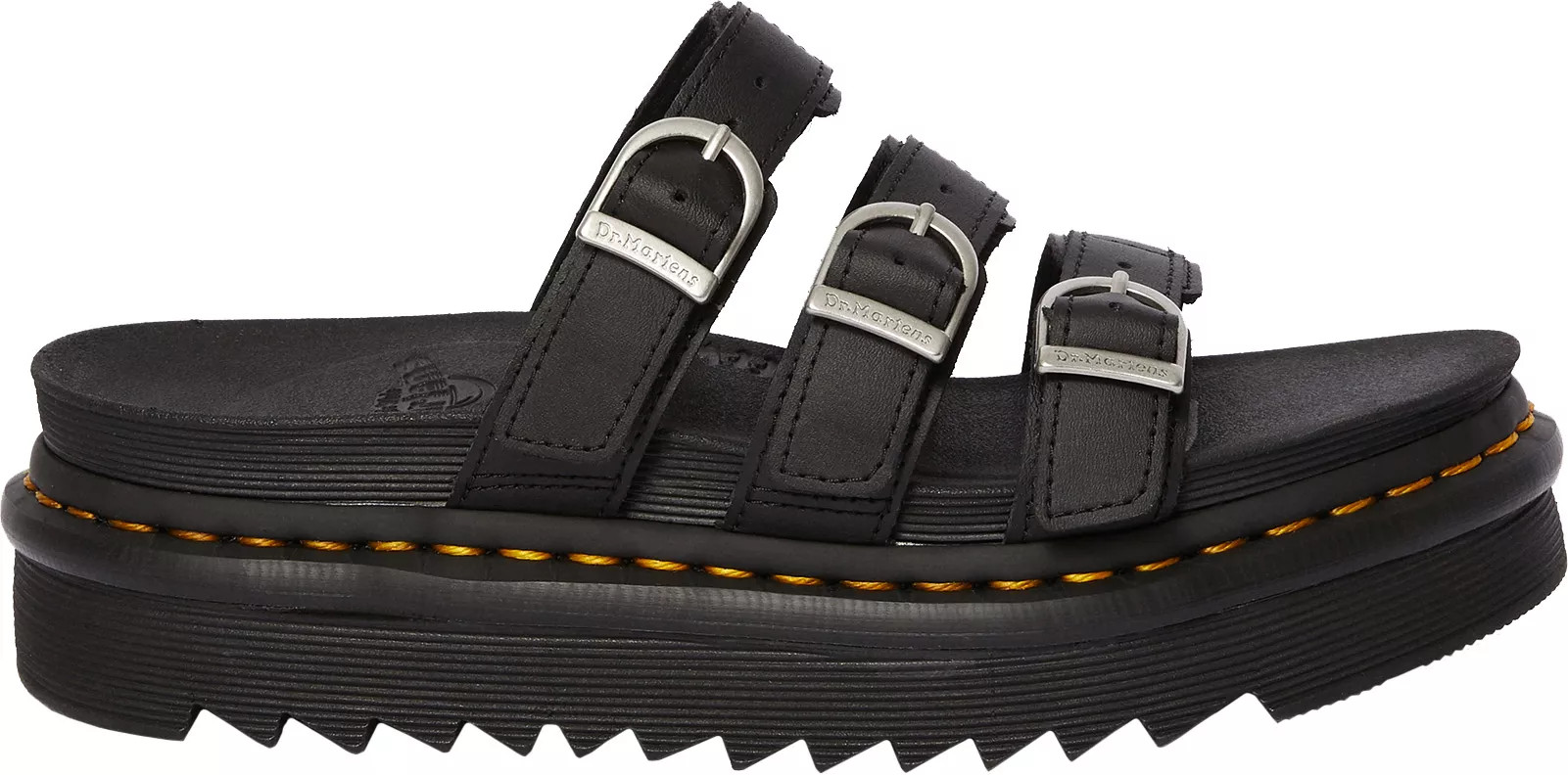 Dr. Martens Women's Blaire Hydro Leather Slide Sandals | DICK'S Sporting Goods