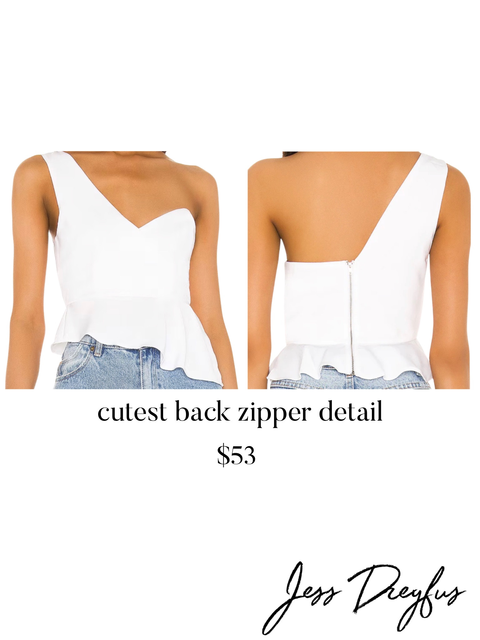 Such a perfect summer top! Love the back zipper detail. Added an alternate option. 

#LTKFind #LTKsalealert #LTKstyletip