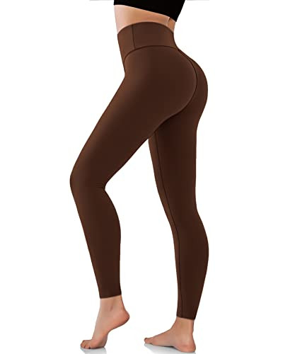 Leggings for Women - High Waisted Tummy Control No See Through Workout Yoga Pants | Amazon (US)