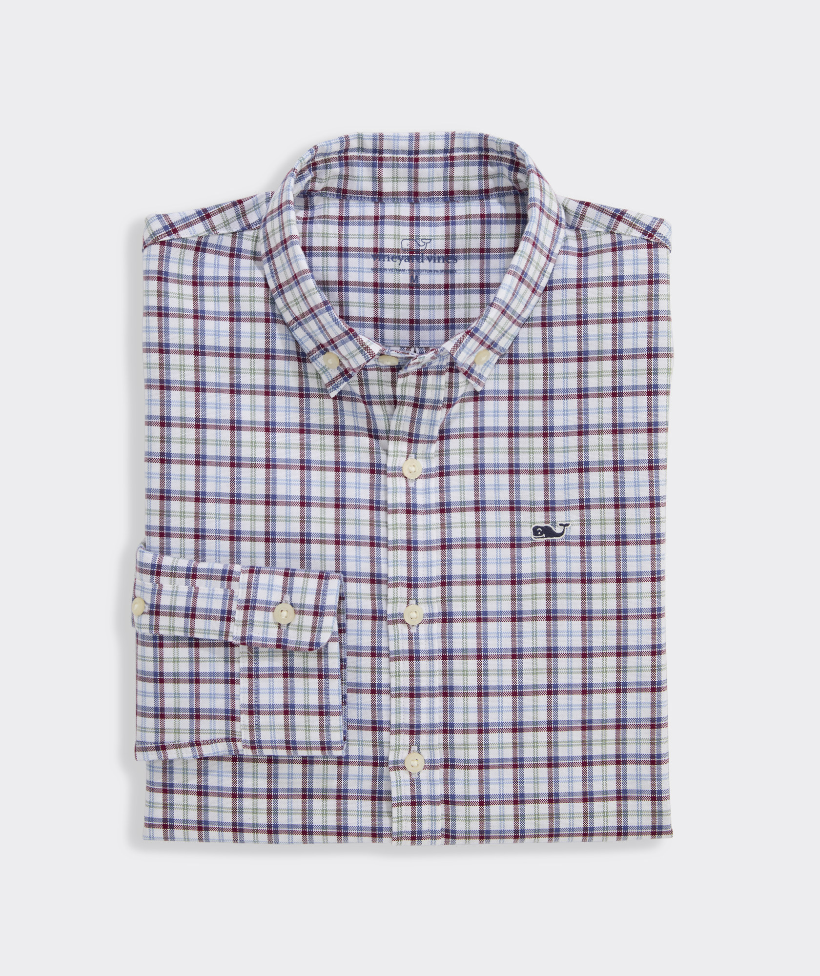 Boys' Plaid Oxford Shirt | vineyard vines