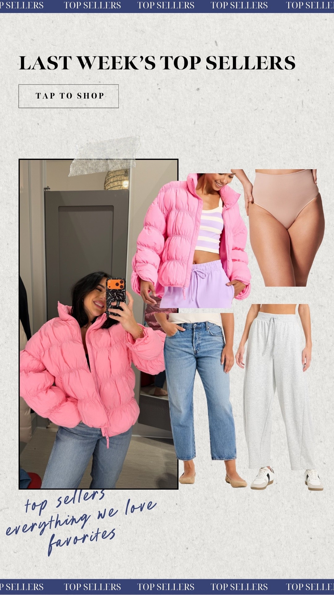 Last weeks top sellers! 
XL jacket, L undies, 10 jeans, M joggers

#LTKootd #LTKSeasonal #LTKFindsUnder50