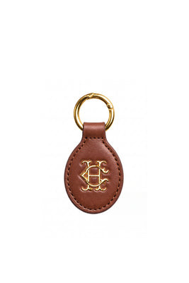 Heraldic HC Key Ring (Tan) | Holland Cooper