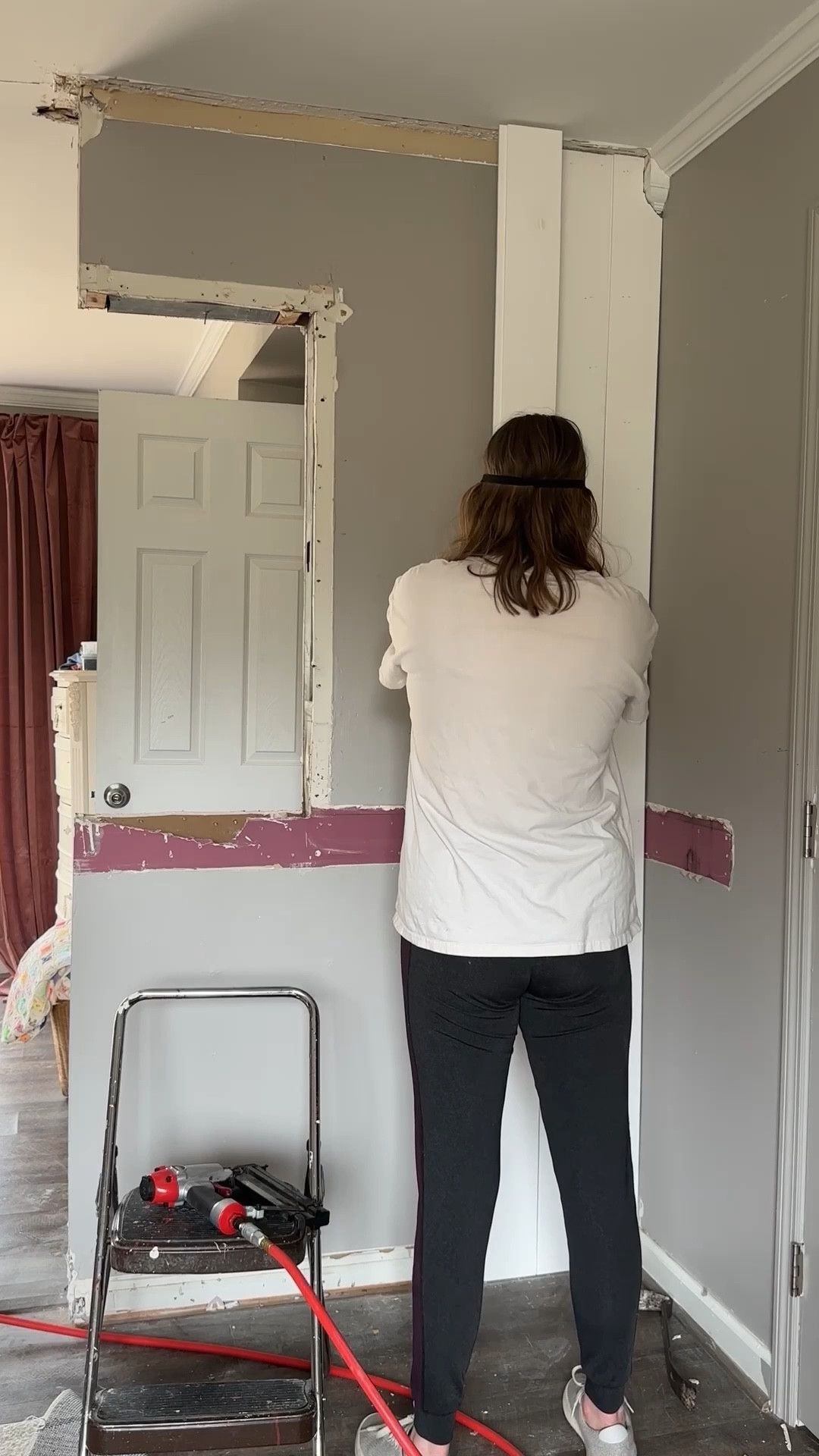 A tongue and groove wall is an easy one day DIY that needs only a few tools! 

#LTKHome