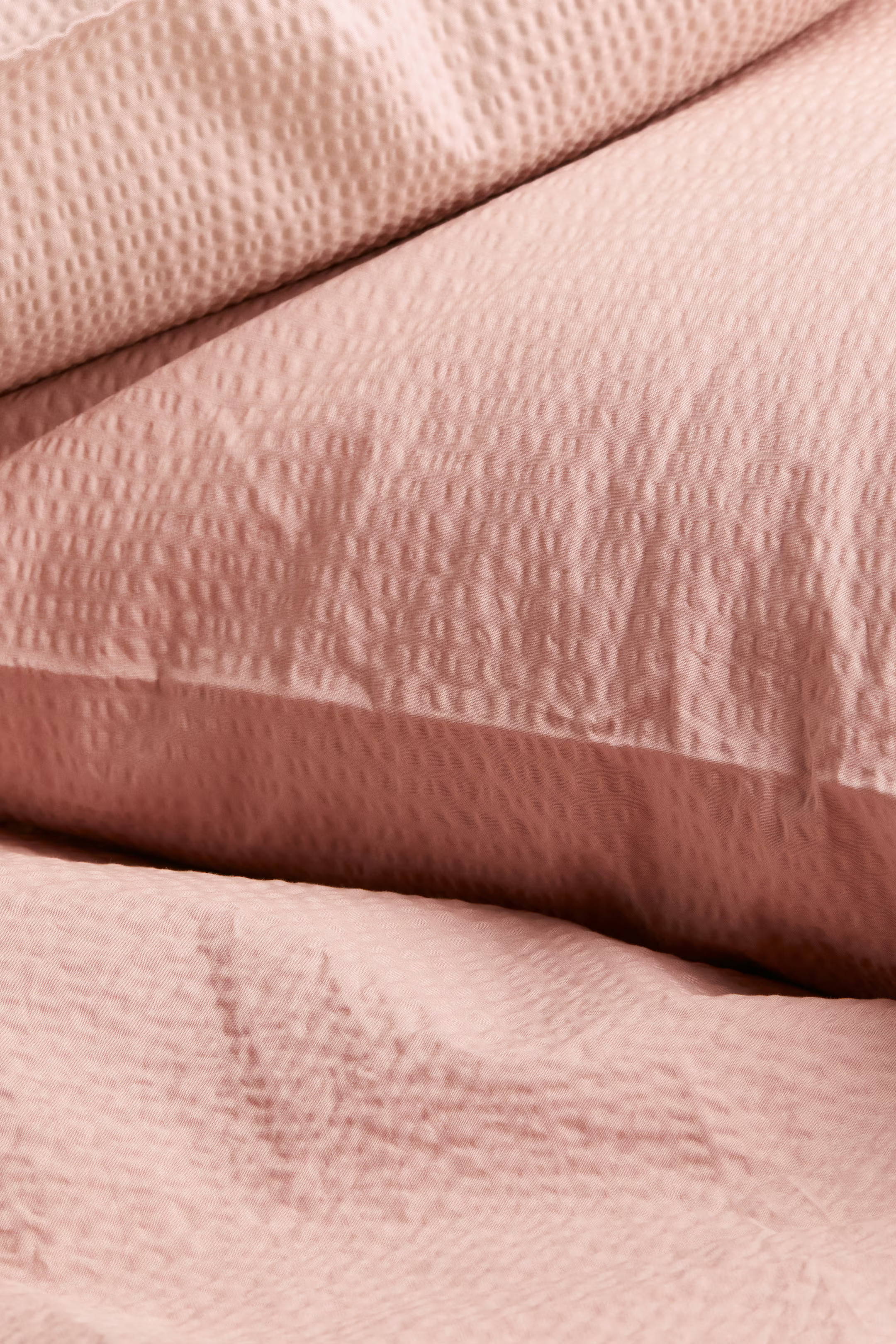 Seersucker King/Queen Duvet Cover Set | H&M (US + CA)