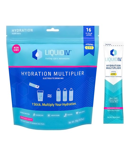 Liquid I.V. Drink Mixes - 16-Ct. Passion Fruit Liquid I.V. Hydration Multiplier | Zulily