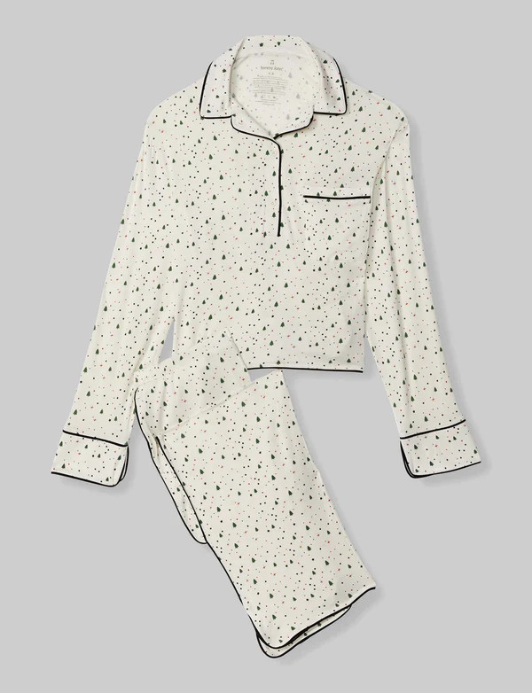 Women's Downtime Long Sleeve Pajama Top & Pant Set | Tommy John