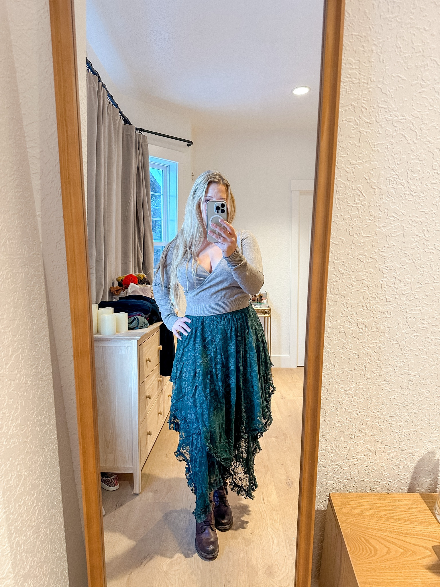 Want to look cute for winter date nights AND be warm? You need these amazing wool leggings and wool socks! They keep you warm under skirts and dresses like you wouldn’t believe! ❤️

#LTKstyletip #LTKmidsize