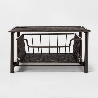 Stackable Slide Out Drawer Organizer Small - Threshold™ | Target