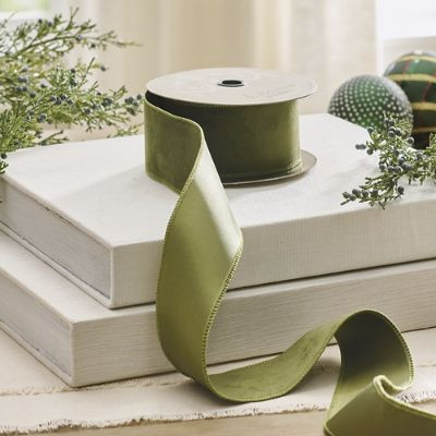 Reversible Green Ribbon | Grandin Road