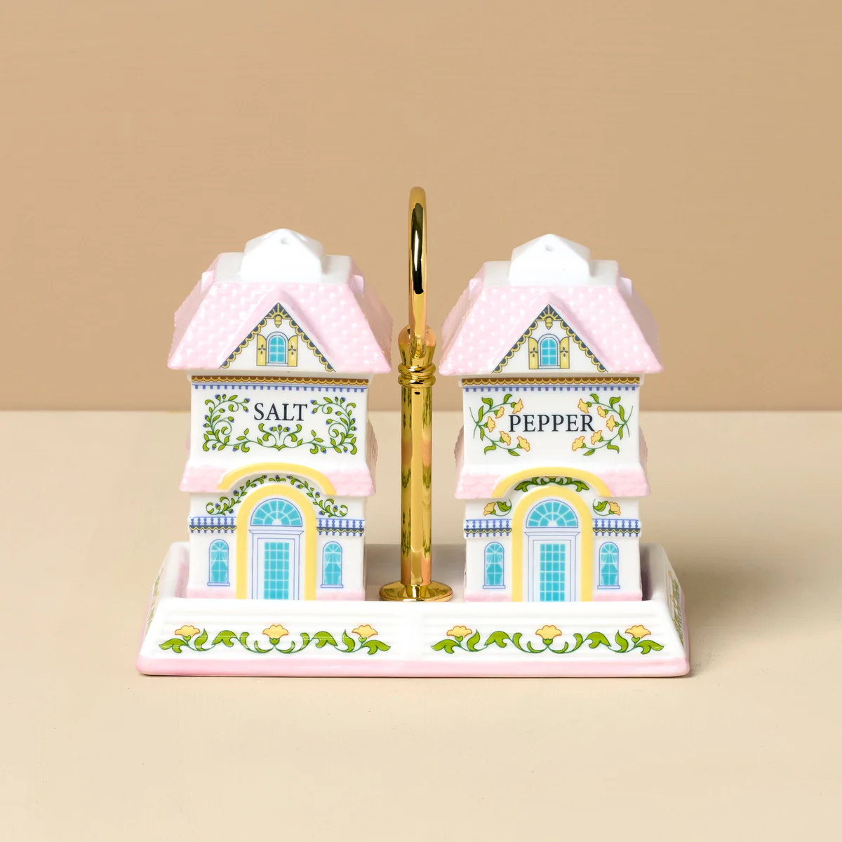 Lenox Spice Village Salt & Pepper with Tray | Lenox