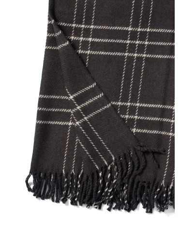 50x70 Windowpane Lavrador Throw | Marshalls