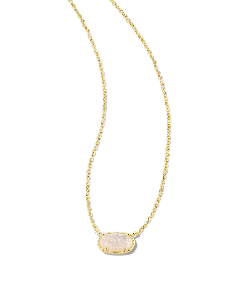 Grayson Gold Pendant Necklace in Iridescent Drusy | Kendra Scott | Kendra Scott